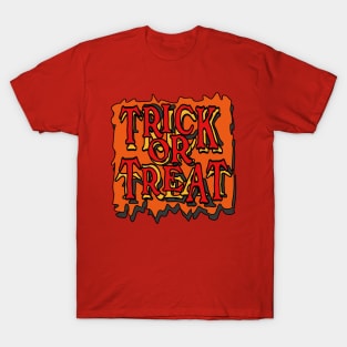 custom trick or treat halloween vintage T-Shirt